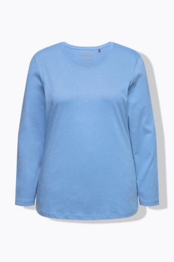 Plus size veliki brojevi Majica dugi rukavi okrugli izrez za punije