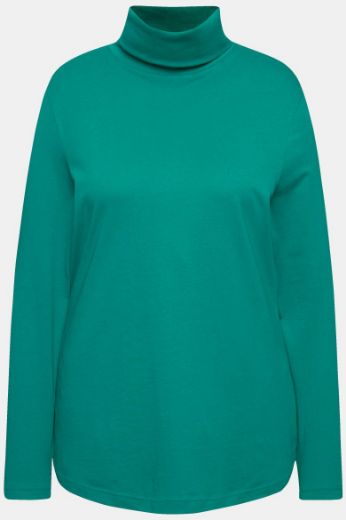 Plus size veliki brojevi Majica rol ovratnik za punije