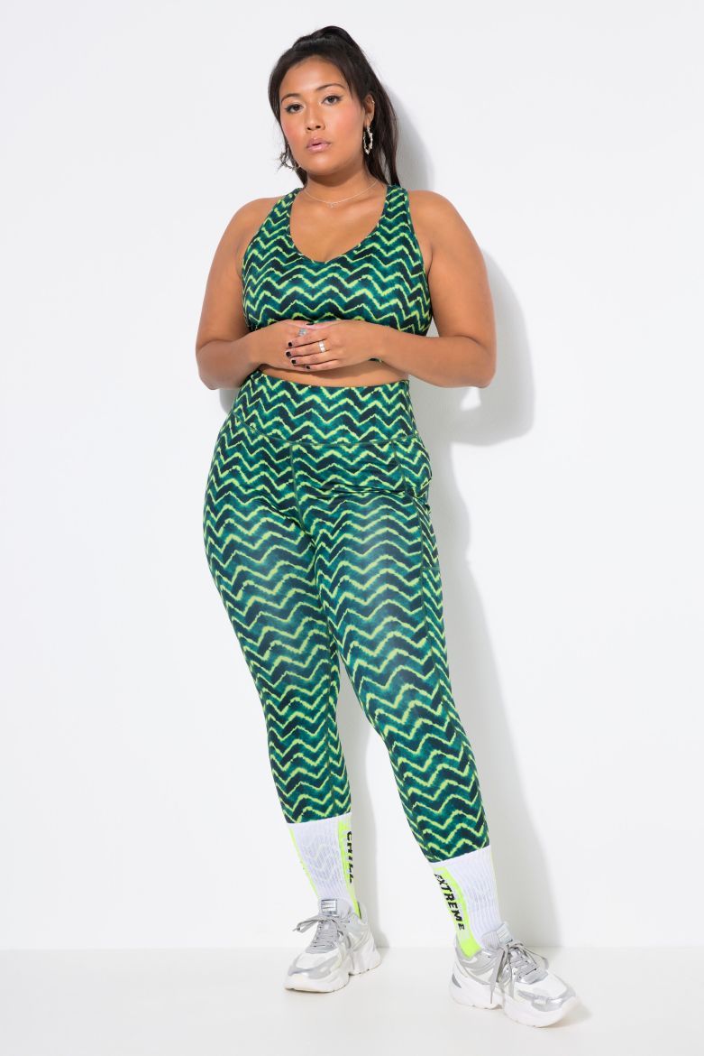 Plus size veliki brojevi Tajice sportske za punije