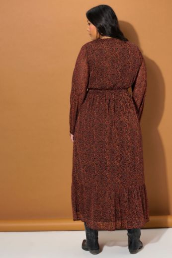 Plus size veliki brojevi Haljina maxi A kroja za punije
