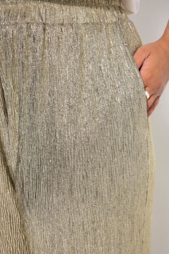 Plus size veliki brojevi Hlače elastičnog struka širokih nogavica za punije