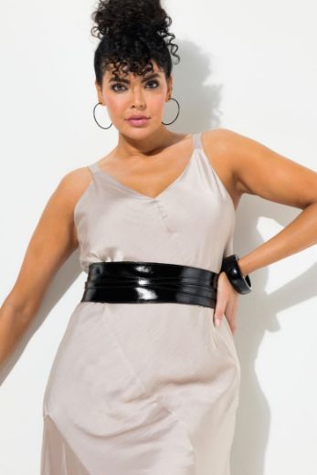 Plus size veliki brojevi Remen kožni na vezanje za punije