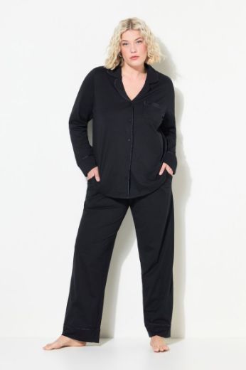 Plus size veliki brojevi Pidžama dugih rukava i dugih nogavica za punije