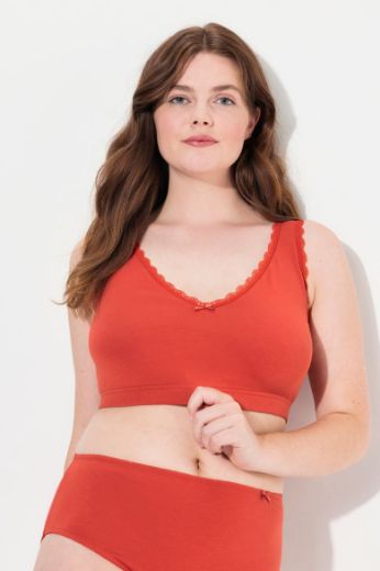Plus size veliki brojevi Grudnjak bez žica širokih naramenica za punije