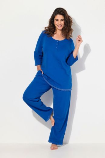 Plus size veliki brojevi Pidžama dugih rukava i dugih nogavica za punije