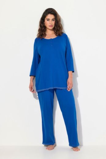Plus size veliki brojevi Pidžama dugih rukava i dugih nogavica za punije