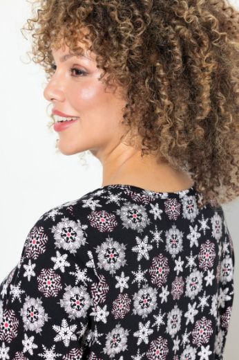 Plus size veliki brojevi Majica 3/4 rukava A kroja za punije