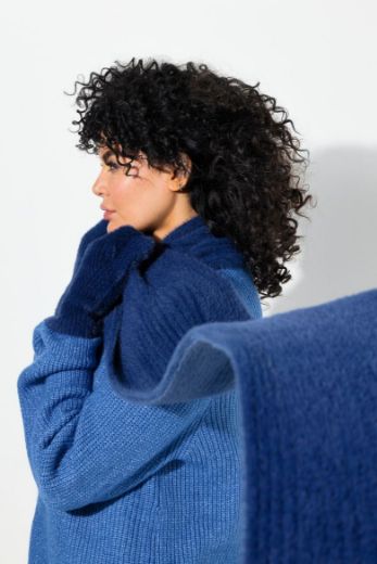 Plus size veliki brojevi Šal pleteni za punije
