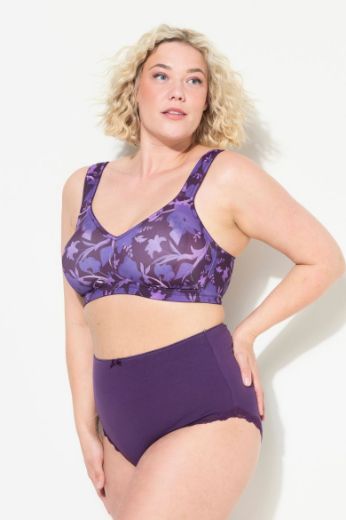 Plus size veliki brojevi Gačice maxi 3 komada s dodatkom čipke na obrubu za punije