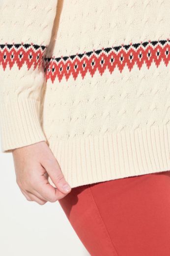 Plus size veliki brojevi Pulover dugih rukava za punije