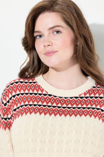 Plus size veliki brojevi Pulover dugih rukava za punije