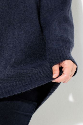 Plus size veliki brojevi Pulover s prugastim uzorkom za punije