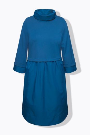 Plus size veliki brojevi Haljina 3/4 rukava A kroja za punije