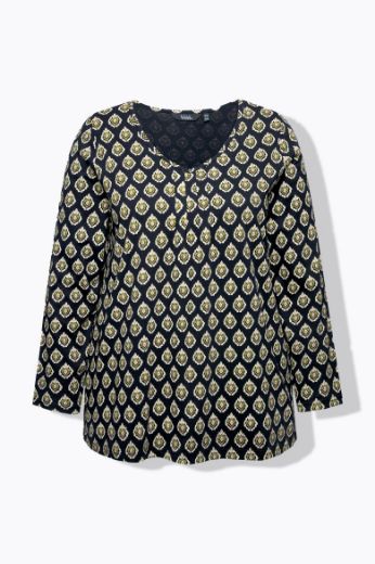 Plus size veliki brojevi Majica dugih rukava A kroja za punije