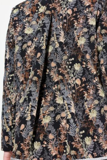 Plus size veliki brojevi Sako elegantni  cvjetnog uzorka za punije