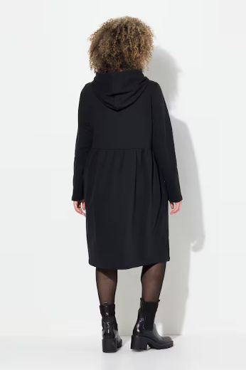 Plus size veliki brojevi Haljina s kapuljačom za punije