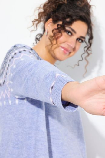 Plus size veliki brojevi Pulover dugih rukava za punije