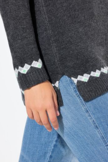 Plus size veliki brojevi Pulover dugih rukava za punije