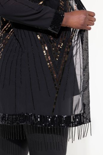 Plus size veliki brojevi Haljina midi 3/4 rukava za punije