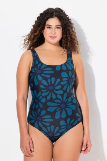 Plus size veliki brojevi Kupaći kostim jednodijelni okruglog ovratnika za punije