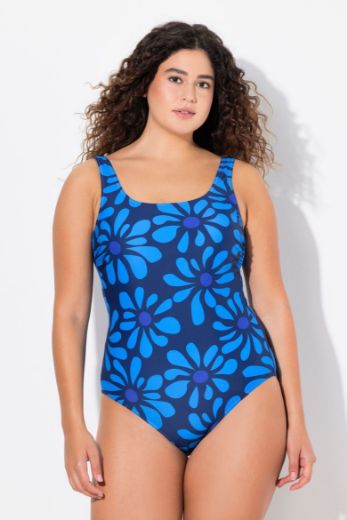 Plus size veliki brojevi Kupaći kostim jednodijelni okruglog ovratnika za punije
