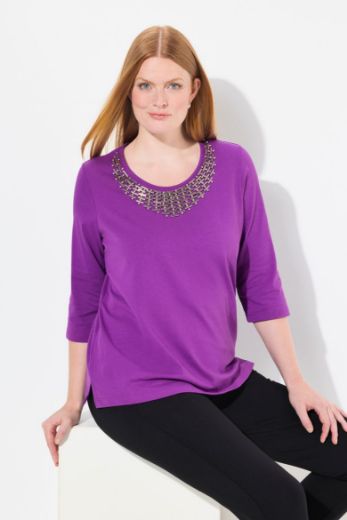 Plus size veliki brojevi Majica 3/4 rukava za punije