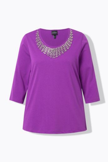 Plus size veliki brojevi Majica 3/4 rukava za punije