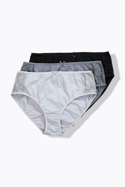 Veliki brojevi Gaćice midi 3 komada moda za punije