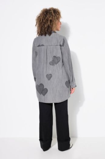 Plus size veliki brojevi Bluza dugih rukava A kroja za punije