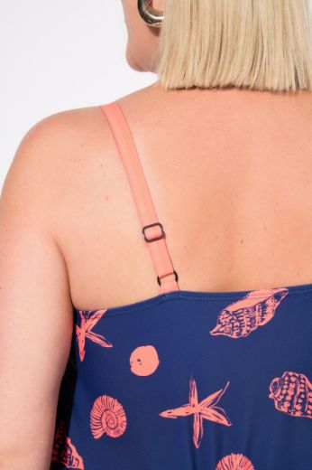 Plus size veliki brojevi Kupaći kostim tankini za punije