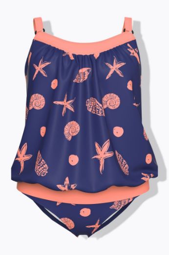 Plus size veliki brojevi Kupaći kostim tankini za punije