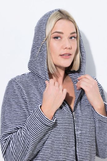 Plus size veliki brojevi Ogrtač od frotira za punije