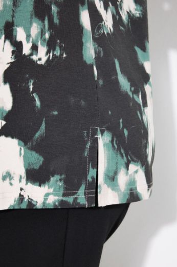 Plus size veliki brojevi Bluza 3/4 rukava V ovratnika za punije