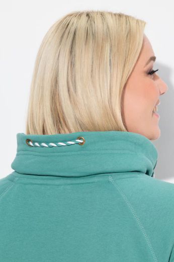 Plus size veliki brojevi Haljina povišenog ovratnika za punije