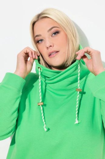 Plus size veliki brojevi Haljina povišenog ovratnika za punije