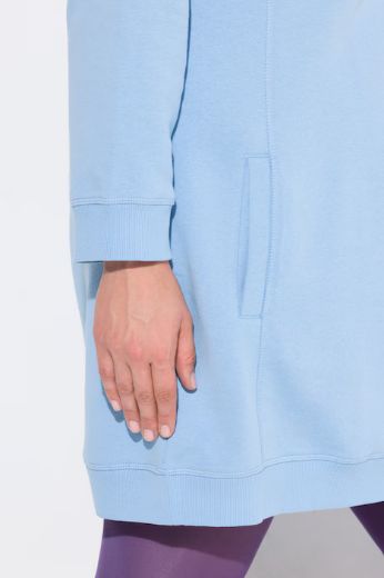 Plus size veliki brojevi Haljina povišenog ovratnika za punije