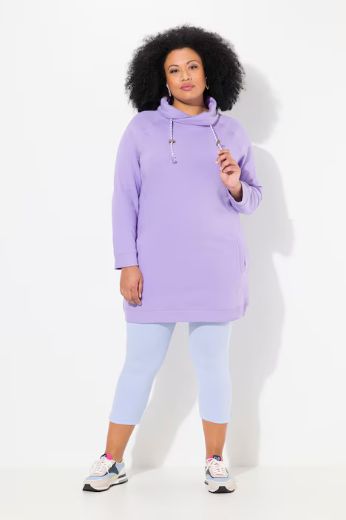 Plus size veliki brojevi Haljina povišenog ovratnika za punije