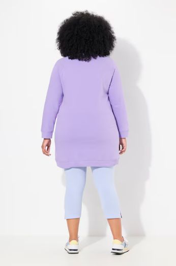 Plus size veliki brojevi Haljina povišenog ovratnika za punije