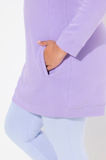Plus size veliki brojevi Haljina povišenog ovratnika za punije