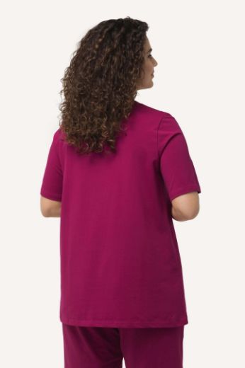 Plus size veliki brojevi Majica kratkih rukava A kroja za punije