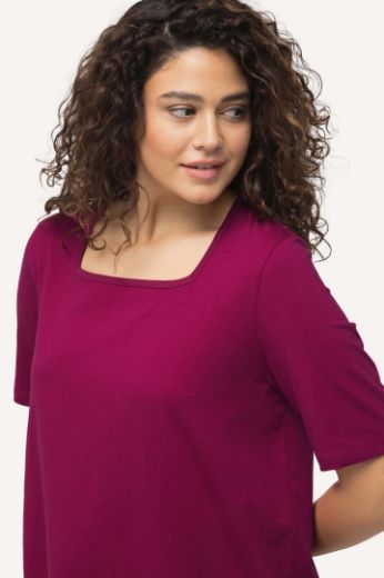 Plus size veliki brojevi Majica kratkih rukava A kroja za punije