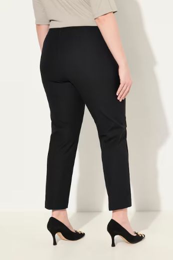 Plus size veliki brojevi Hlače 7/8 s elastičnim pojasom u struku za punije