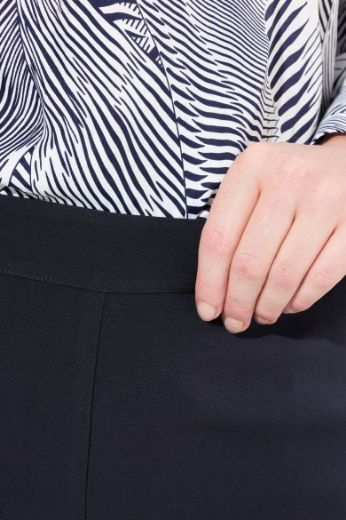 Plus size veliki brojevi Hlače poslovne užeg kroja nogavica za punije