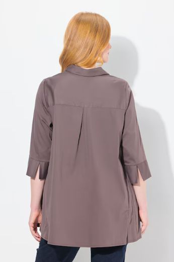 Plus size veliki brojevi Košulja A kroja 3/4 rukavi za punije