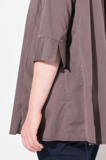 Plus size veliki brojevi Košulja A kroja 3/4 rukavi za punije