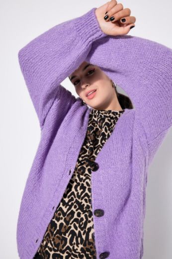 Plus size veliki brojevi Kardigan pleteni za punije