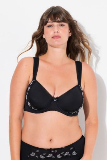 Plus size veliki brojevi Grudnjak sa žicom i lagano podstavljenim košaricama za punije