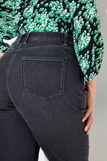 Plus size veliki brojevi Traperice širokih nogavica za punije