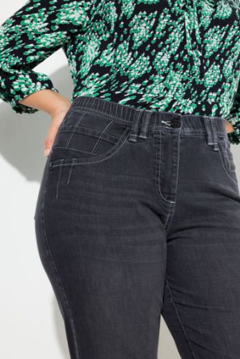 Plus size veliki brojevi Traperice širokih nogavica za punije