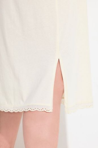 Plus size veliki brojevi Spavaćica 3/4 rukava s gumbićima za punije
